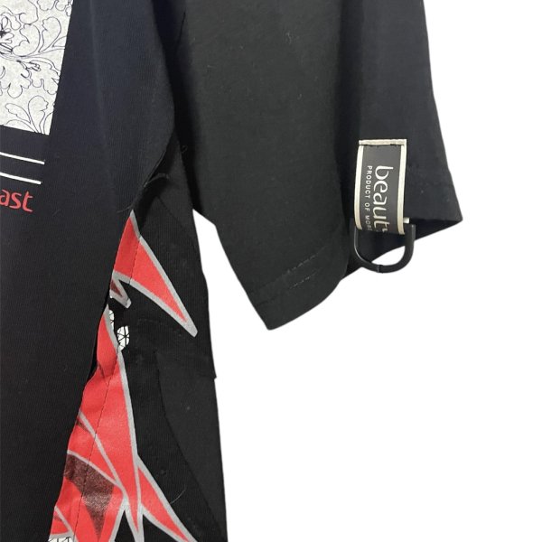 画像2: beauty:beast　RE-MAKE S/S TEE TYPE2　BLACK (2)