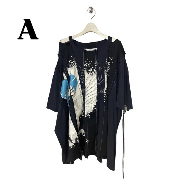 画像3: beauty:beast　RE-MAKE S/S TEE TYPE1　BLACK (3)