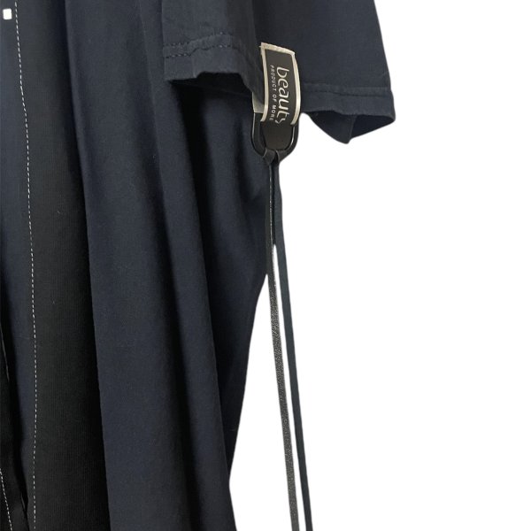 画像2: beauty:beast　RE-MAKE S/S TEE TYPE1　BLACK (2)