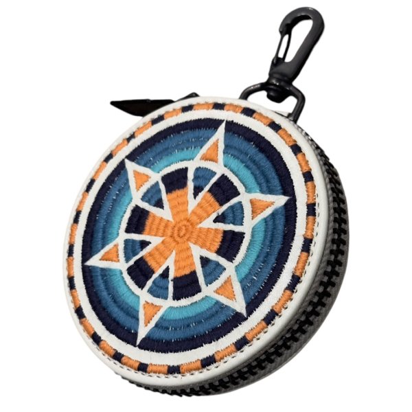 画像2: Azuma. × BLACKMEANS CIRCLE POUCH DATURA (2)