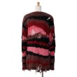 画像3: rurumu: 24AW　ribbon embroidery damaged mohair sweater　red (3)