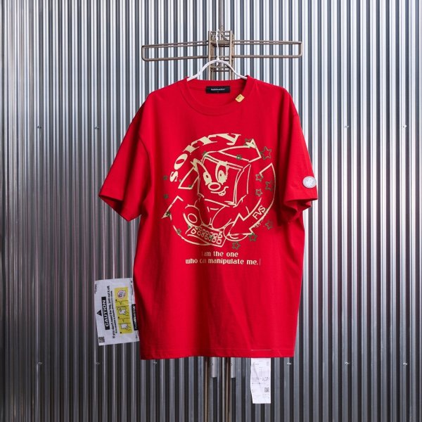 画像3: FlexibleVisual SPCE™ 25SS　FVS16 "GOMENNE" I am the one who can manipulate me.　RED (3)