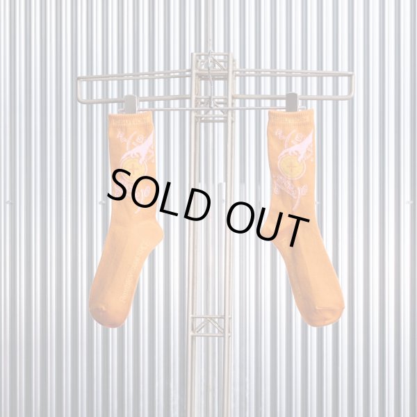 画像1: FlexibleVisual SPCE™ 25SS　FVS32 Basic Socks O1 (SPCE)　ORANGE (1)
