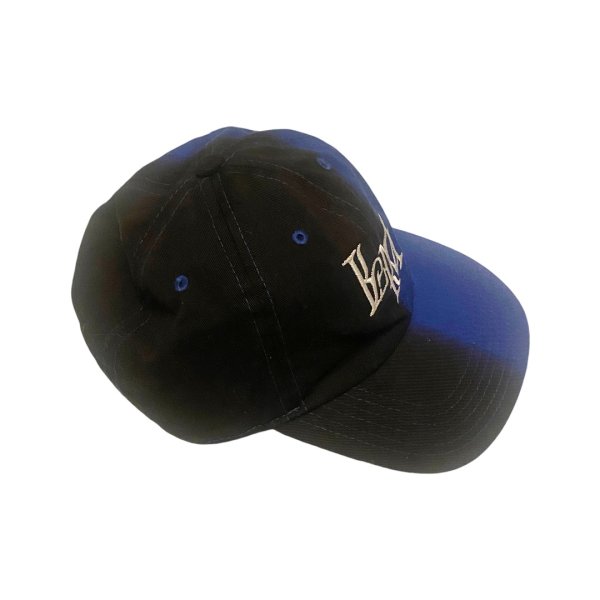 画像2: LIBRIO MENDONÇA　BLACK DYED "LM" CAP　BLUE (2)