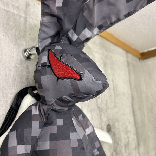 画像2: beauty:beast　PIXEL CAMOUFLAGE RABBIT PACK　BLACK (2)