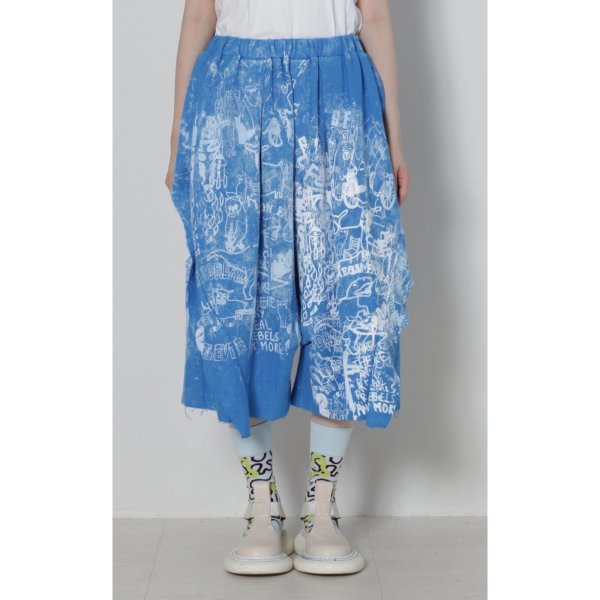 画像5: BASE MARK Simeon × Flil Wide Half Sweat BLUE (5)