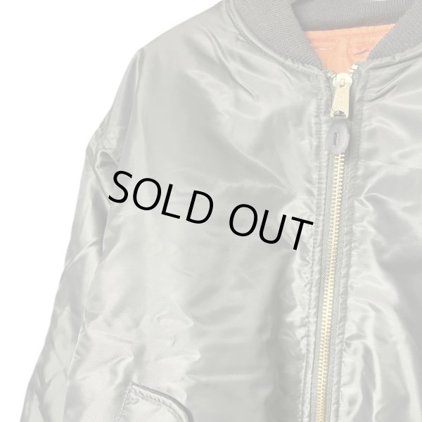 画像3: beauty:beast　LOGO TAPE RE-MAKE BOMBER JACKET　KHAKI (3)