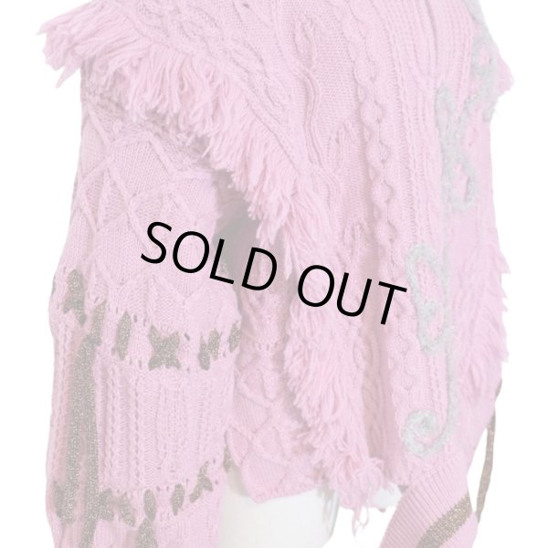 画像7: rurumu: 24AW　sailor collar half zip-up sweater　magenta (7)