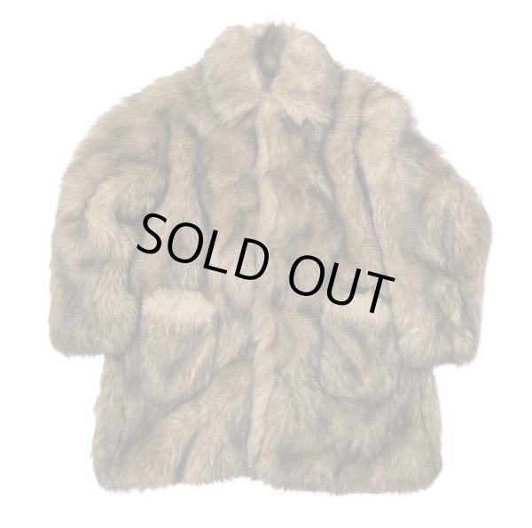画像1: el conductorH　CHEMICAL FUR SOUTIEN COLLOR COAT (1)