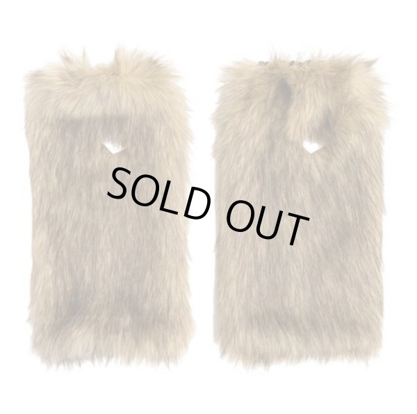 画像1: el conductorH　CHEMICAL FUR LEG WARMER (1)