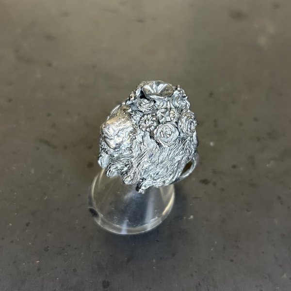 画像3: HOASHI YUSUKE　JOY頭から花が咲いたライオン/リング (3)