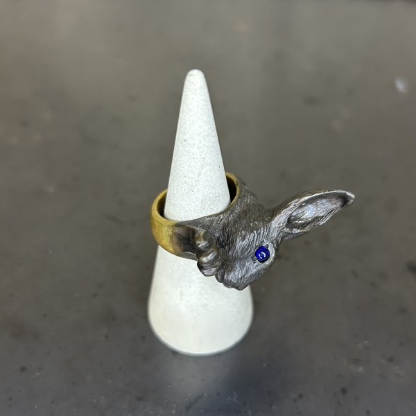 画像2: DECOvienya　大きなウサギリング (2)