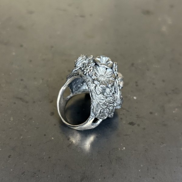 画像4: HOASHI YUSUKE　JOY頭から花が咲いたライオン/リング (4)