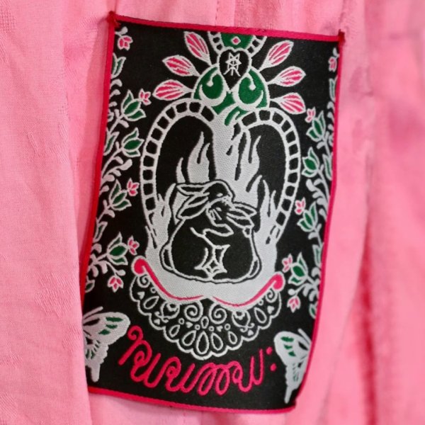 画像7: rurumu: 24AW　ribbon core detachable shirts　pink (7)