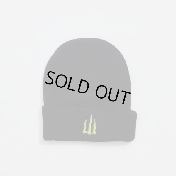 画像1: SAVE SHOCK　MOUNTAIN ENERGY BEANIE　BLACK (1)