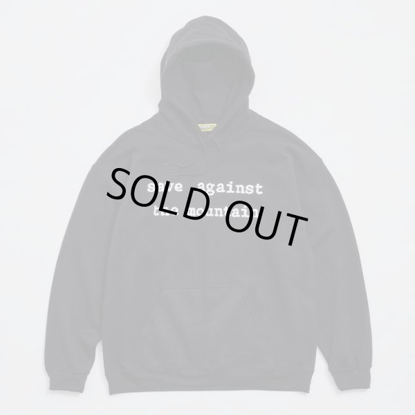 画像1: SAVE SHOCK SATM HOODIE BLACK (1)