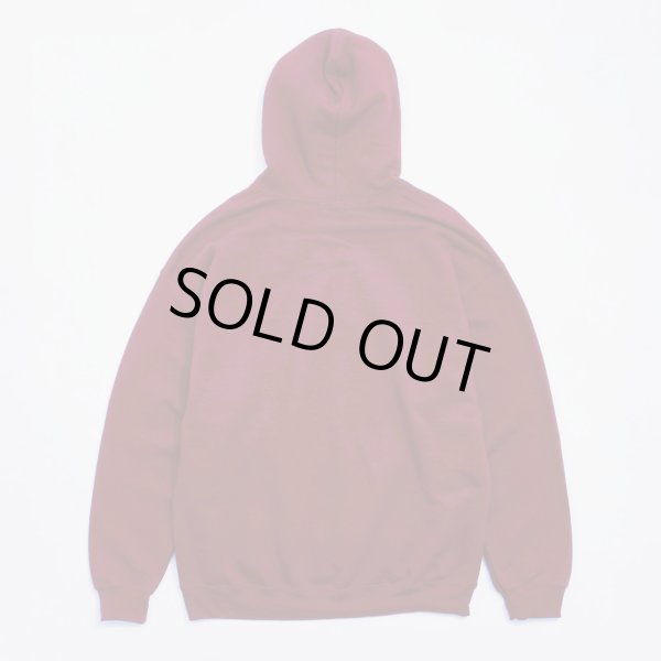 画像2: SAVE SHOCK SATM HOODIE OXBLOOD (2)