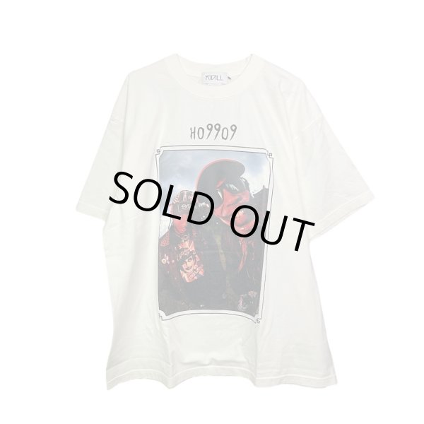 画像1: KIDILL 25SS　KL957 HO99O9 ARTIST T-SHIRT HARD WASH HO99O9 COLLABRATION　WASHED WHITE (1)