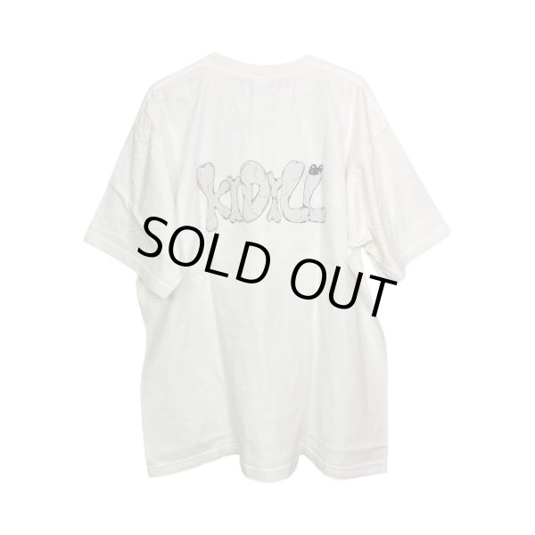 画像2: KIDILL 25SS　KL952 PUNK GIRL T-SHIRT HARD WASH ARTWORK BY KAE TANAKA　WASHED WHITE (2)