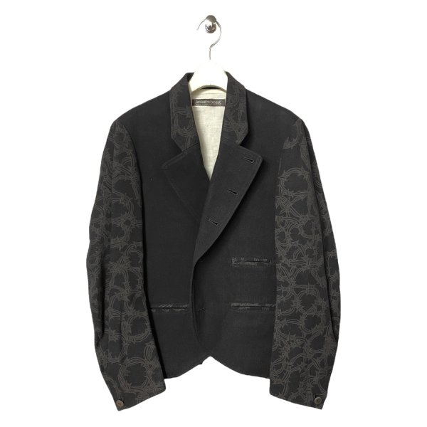 画像2: beauty:beast　Barbed Wire cottonFLAX JK　BLACK (2)