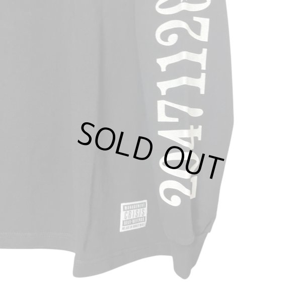 画像3: beauty:beast　20471120 COLLABORATION  L/S TEE_1　BLACK×WHITE (3)