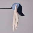 画像1: BODYSONG. 25SS　VINTAGE DENIM PATCHWORK CAP　BLUE (1)