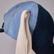 画像3: BODYSONG. 25SS　VINTAGE DENIM PATCHWORK CAP　BLUE (3)