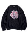 画像1: TOMIE  Flower Graffiti Sweat black (1)