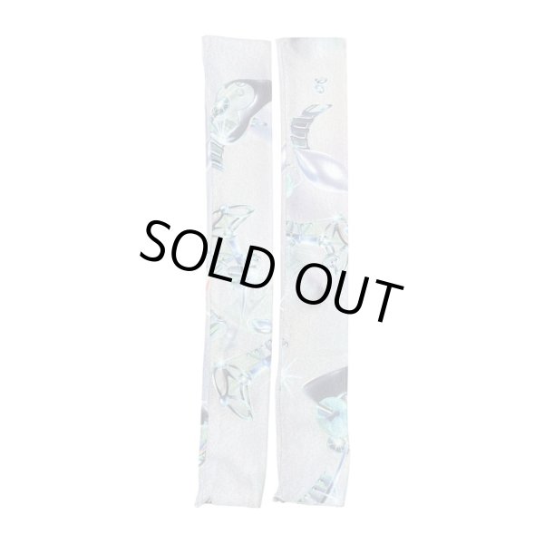 画像2: BALMUNG　グラフィックレッグウォーマー　Light Grey (2)