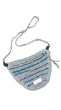 画像1: Azuma.　SAKIAMI CRUST BUMFLAP BAG　BLUE (1)