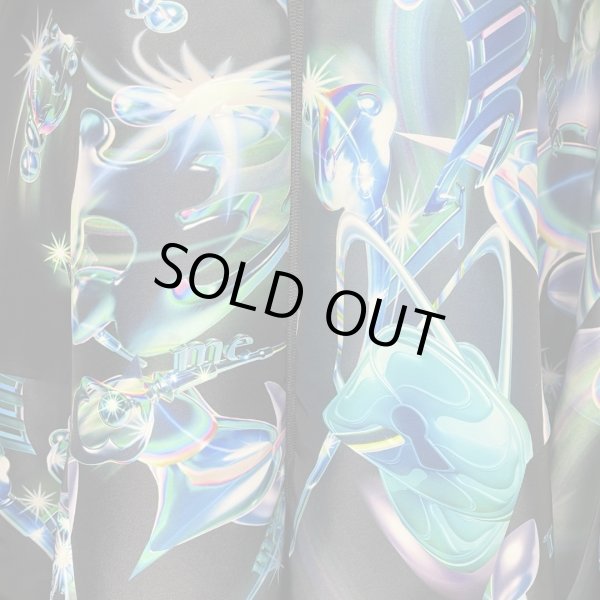 画像2: BALMUNG グラフィックハイネックビッグパーカー Black (2)