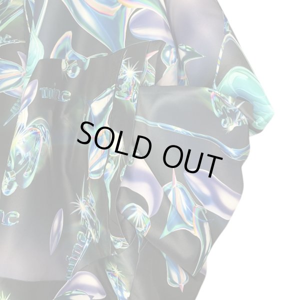 画像3: BALMUNG グラフィックハイネックビッグパーカー Black (3)