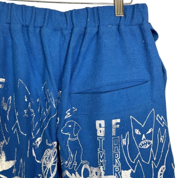 画像4: BASE MARK Simeon × Flil Wide Half Sweat BLUE (4)