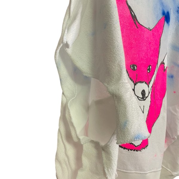 画像2: BASE MARK SIMEON FARRAR × Hoodie WHITE (2)