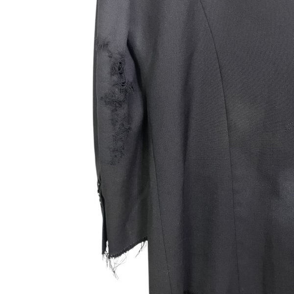 画像6: BASE MARK　Crashed Wool JK　BLACK (6)