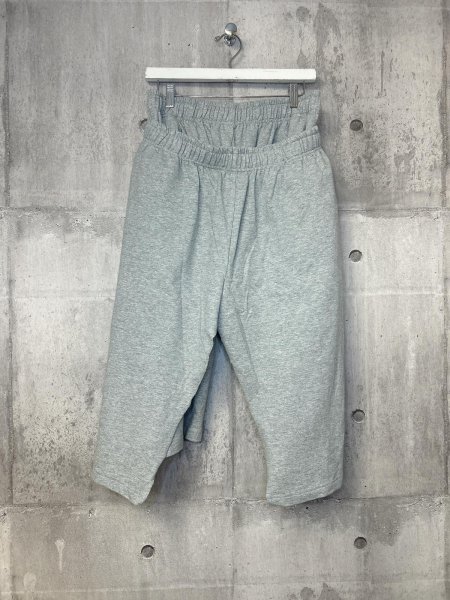 画像2: BODYSONG. 25SS W SHORTS/VINTAGE DENIM RECONSTRUCTION GRAY (2)