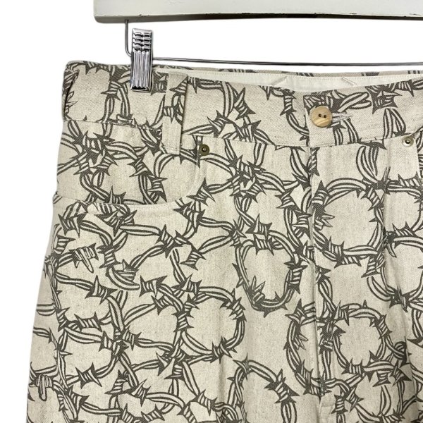 画像2: beauty:beast　CottonFLAX 8Q Pussy (Barbed Wire)　BEIGE (2)