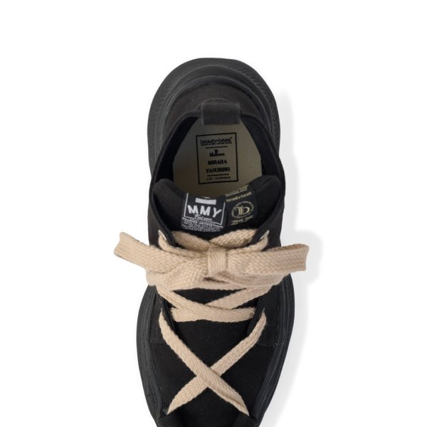 画像4: beauty:beast　ROLL-TONGUE STAINING SHOES feat. Maison MIHARA YASUHIRO (MID CUT) / BLACK ×BEIGE (4)