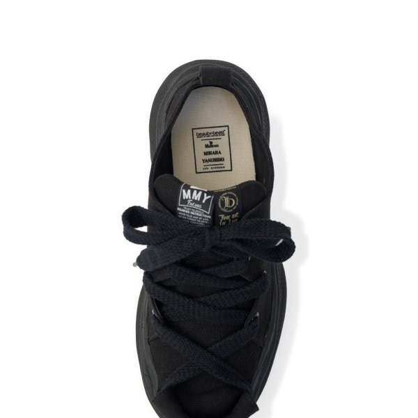 画像4: beauty:beast ROLL-TONGUE STAINING SHOES feat. Maison MIHARA YASUHIRO (LOW CUT) / BLACK×BLACK (4)