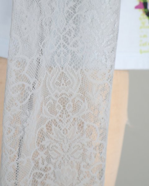 画像6: rurumu: 25SS lace raglan sleeve printed Tee light blue (6)