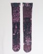 画像3: rurumu: "Unknown Plants"printed over knee socks black multi (3)