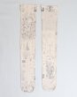 画像3: rurumu: "Unknown Plants"printed over knee socks ivory (3)