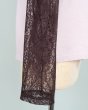 画像5: rurumu: 25SS lace raglan sleeve printed Tee smoky pink (5)