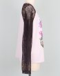 画像3: rurumu: 25SS lace raglan sleeve printed Tee smoky pink (3)