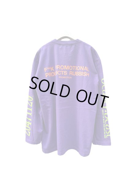 画像2: beauty:beast　20471120 COLLABORATION  L/S TEE_3　PURPLE×GREEN (2)