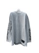 画像1: beauty:beast　20471120 COLLABORATION  L/S TEE_3　GRAY×BLACK (1)
