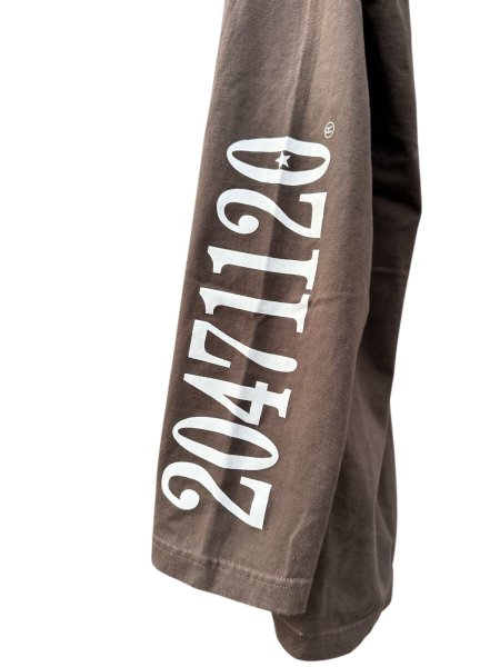 画像3: beauty:beast　20471120 COLLABORATION  L/S TEE_3　CHARCOAL×WHITE (3)