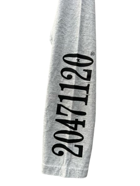 画像4: beauty:beast　20471120 COLLABORATION  L/S TEE_3　GRAY×BLACK (4)