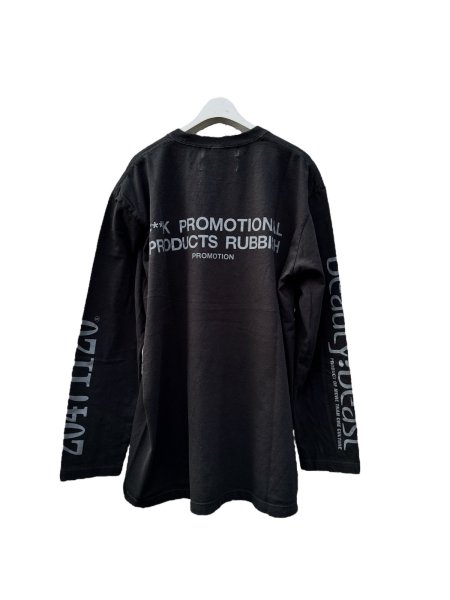 画像2: beauty:beast　20471120 COLLABORATION  L/S TEE_3　BLACK×C.GRAY (2)