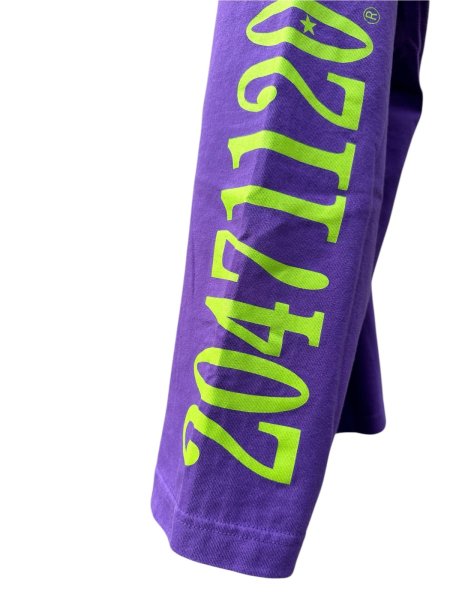 画像4: beauty:beast　20471120 COLLABORATION  L/S TEE_3　PURPLE×GREEN (4)